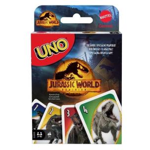 Uno Jurassic World. Wydawca: Mattel. Multiszop.pl Opakowanie Uno Jurassic World