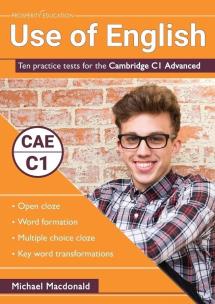 Okładka książki Use of English Ten PracticeTests Cambridge C1
