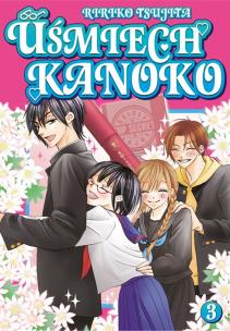 Uśmiech Kanoko. Tom 3. Autor: Ririko Tsujita. Multiszop.pl Okładka książki Uśmiech Kanoko. Tom 3