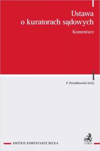 Okładka książki Ustawa o kuratorach sądowych. Komentarz
