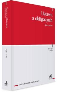 Okładka książki Ustawa o obligacjach. Komentarz
