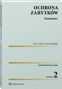 Okładka książki Ustawa o ochronie zabytków i opiece nad zabytkami. Komentarz