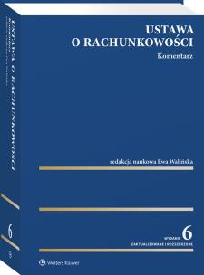 Okładka książki Ustawa o rachunkowości. Komentarz