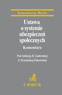 Okładka książki Ustawa o systemie ubezpieczeń społecznych+suplem.