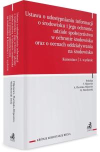 Okładka książki Ustawa o udostępnianiu informacji o środowisku..