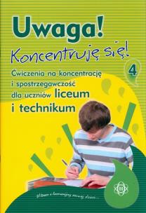 Okładka książki Uwaga! Koncentruję się! Część 4