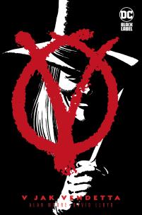 V jak Vendetta. Autor: Alan Moore, David Lloyd. Multiszop.pl Okładka książki V jak Vendetta