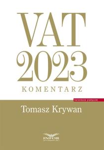 Okładka książki VAT 2023 Komentarz