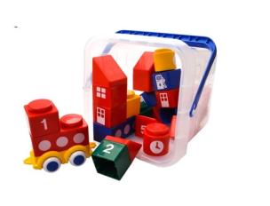 Opakowanie Viking Toys Mini Chubbies Klocki pojazdy