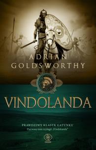 Vindolanda. Autor: Adrian Goldsworthy. Multiszop.pl Okładka książki Vindolanda