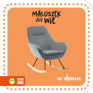 Okładka książki W domu. Maluszek już wie