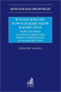 Okładka książki W poszukiwaniu nowych kierunków badawczych