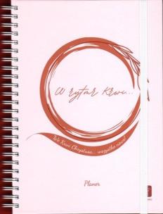 W rytmie krwi. Planer. Autor: opr. s. Tatiana Studentowa ASC. Multiszop.pl Okładka książki W rytmie krwi. Planer