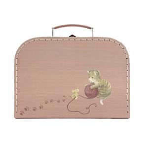 Walizka z zestawem do trykotażu dla dzieci. Wydawca: Egmont Toys. Multiszop.pl Opakowanie Walizka z zestawem do trykotażu dla dzieci