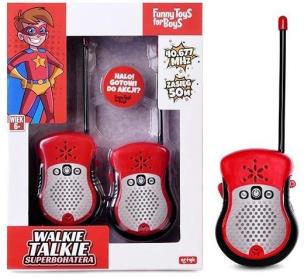 Opakowanie Walkie talkie Superbohatera Toys For Boys