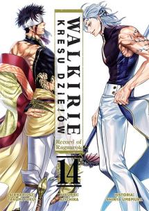 Okładka książki Walkirie Kresu Dziejów Record of Ragnarok. Tom 14