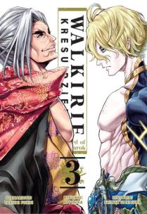 Walkirie Kresu Dziejów Record of Ragnarok. Tom 3. Autor: Takumi Fukui, Shinya Umemura. Multiszop.pl Okładka książki Walkirie Kresu Dziejów Record of Ragnarok. Tom 3