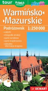 Warmińsko-mazurskie. Podróżownik. Autor: Opracowanie zbiorowe. Multiszop.pl Okładka książki Warmińsko-mazurskie. Podróżownik