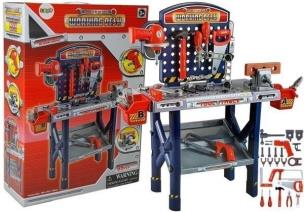 Warsztat z narzędziami. Wydawca: Leantoys. Multiszop.pl Opakowanie Warsztat z narzędziami