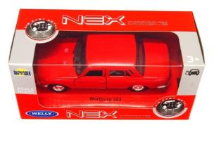 Opakowanie Wartburg 353 1:34 czerwony WELLY