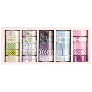 Washi Tape Narcissus SET 2 display mix 25 sztuk. Wydawca: Narcissus. Multiszop.pl Opakowanie Washi Tape Narcissus SET 2 display mix 25 sztuk