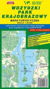 Opakowanie Wdzydzki Park krajobrazowy mapa turystyczna 1:40 000
