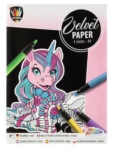 Opakowanie Welurowy papier