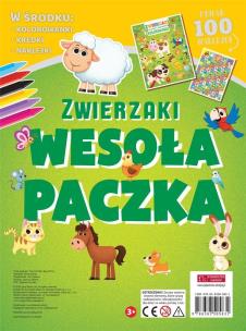 Okładka książki Wesoła paczka. Zwierzaki