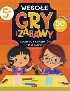 Wesołe gry i zabawy. Zdobywcy kwadratów.... Autor:   Praca zbiorowa. Multiszop.pl Okładka książki Wesołe gry i zabawy. Zdobywcy kwadratów...