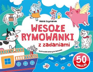 Okładka książki Wesołe rymowanki z zadaniami
