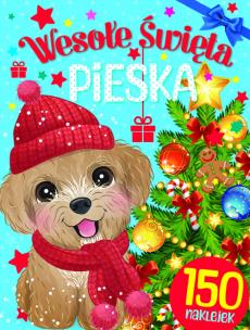 Wesołe Święta pieska. Autor:   Praca zbiorowa. Multiszop.pl Okładka książki Wesołe Święta pieska