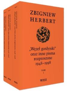 Węzeł gordyjski T.1-3 w.3. Autor: Herbert Zbigniew. Multiszop.pl Okładka książki Węzeł gordyjski T.1-3 w.3