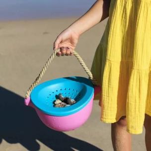 Opakowanie Wiaderko do piasku BiBio - PoBi Róż