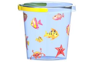 Opakowanie Wiaderko do piasku transparentne 14 cm