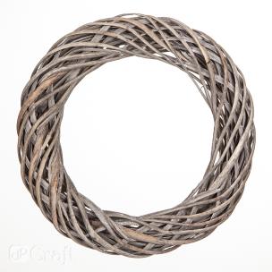Opakowanie Wianek wiklinowy 36cm szary DPDN-031