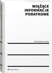 Okładka książki Wiążące informacje podatkowe