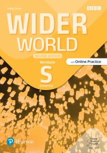 Wider World Second Edition Starter Workbook with Online Practice and App. Autor: Sandy Zervas. Multiszop.pl Okładka książki Wider World Second Edition Starter Workbook with Online Practice and App