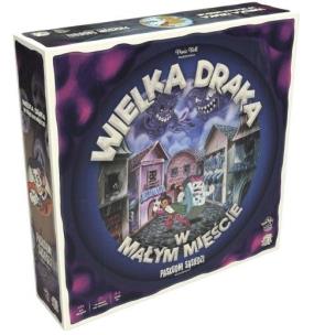 Wielka draka w małym mieście: Paskudni sąsiedzi. Wydawca: Lucky Duck Games Polska. Multiszop.pl Opakowanie Wielka draka w małym mieście: Paskudni sąsiedzi