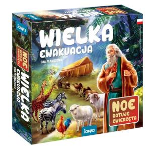 Wielka ewakuacja - Noe ratuje zwierzęta. Wydawca: Jawa. Multiszop.pl Opakowanie Wielka ewakuacja - Noe ratuje zwierzęta