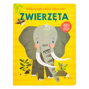 Okładka książki Wielka księga małych odkrywców. Zwierzęta