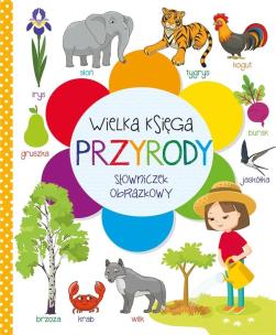 Okładka książki Wielka księga przyrody. Słowniczek obrazkowy