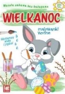 Wielkanoc. Malowanki wodne. Autor:   Praca zbiorowa. Multiszop.pl Okładka książki Wielkanoc. Malowanki wodne