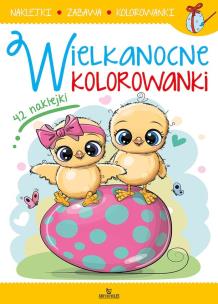 Okładka książki Wielkanocne kolorowanki