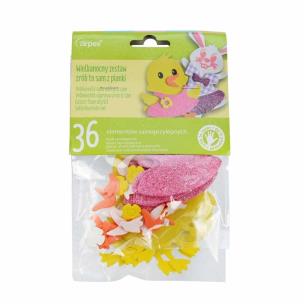 Opakowanie Wielkanocny zestaw zrób to sam z pianki