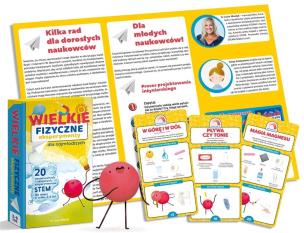 Okładka książki Wielkie fizyczne eksperymenty dla najmłodszych!