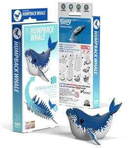 Opakowanie Wieloryb Humbak Eugy. Eko Układanka 3D