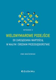 Okładka książki Wielowymiarowe podejście do zarządzania wartością