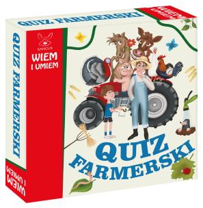 Wiem i Umiem. Quiz Farmerski. Wydawca: Kangur. Multiszop.pl Opakowanie Wiem i Umiem. Quiz Farmerski