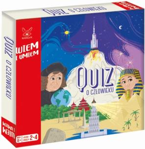 Wiem i Umiem. Quiz o człowieku. Wydawca: Kangur. Multiszop.pl Opakowanie Wiem i Umiem. Quiz o człowieku