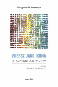 Okładka książki Wiersz jako ikona.